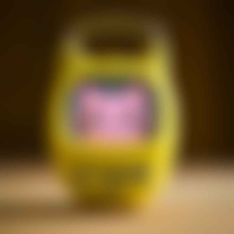 A nostalgic image of a Tamagotchi, the digital pet that defined the 90s
